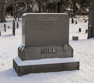 John Todd Hill Tombstone